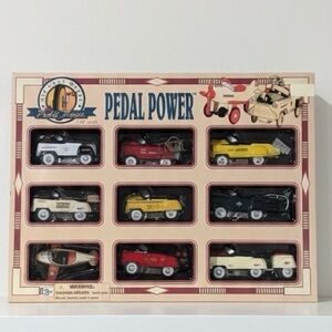 Vintage Golden wheel Diecast Pedal Power 1/10